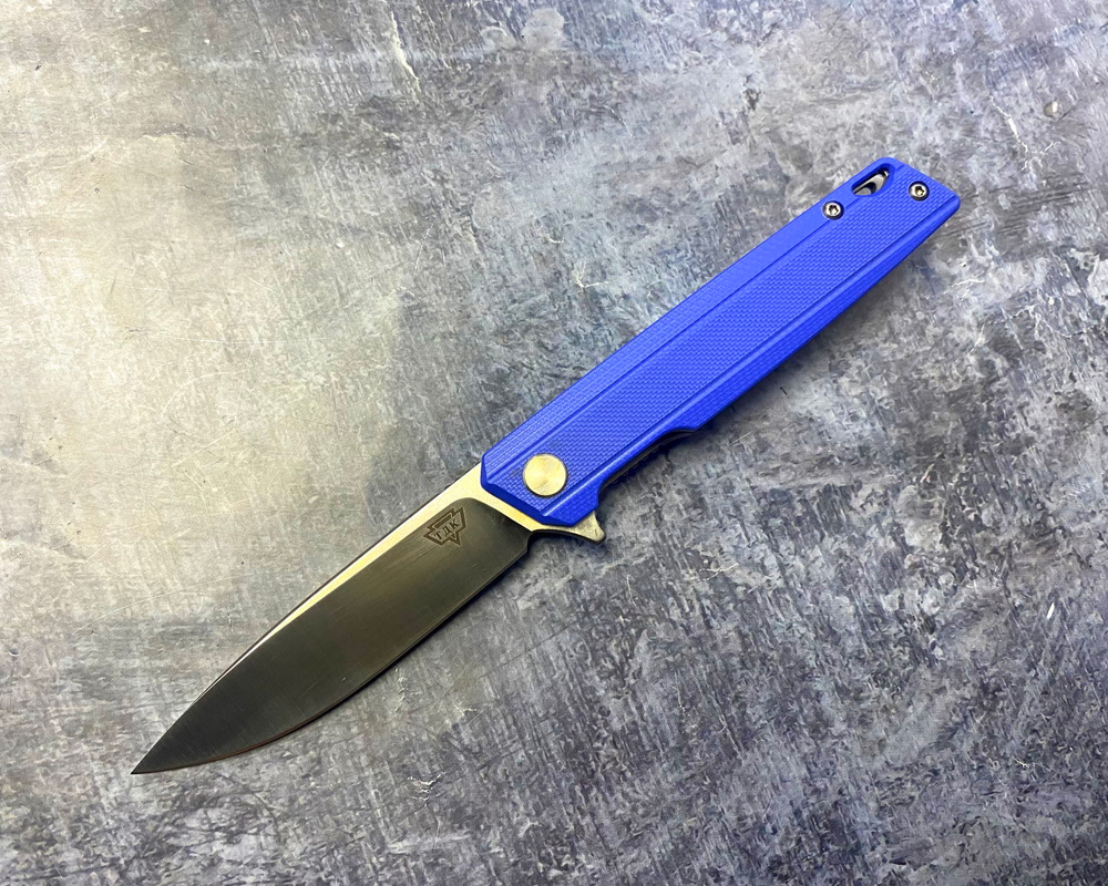 Складной нож Чила Blue, сталь D2, G-10, ТДК Кизляр