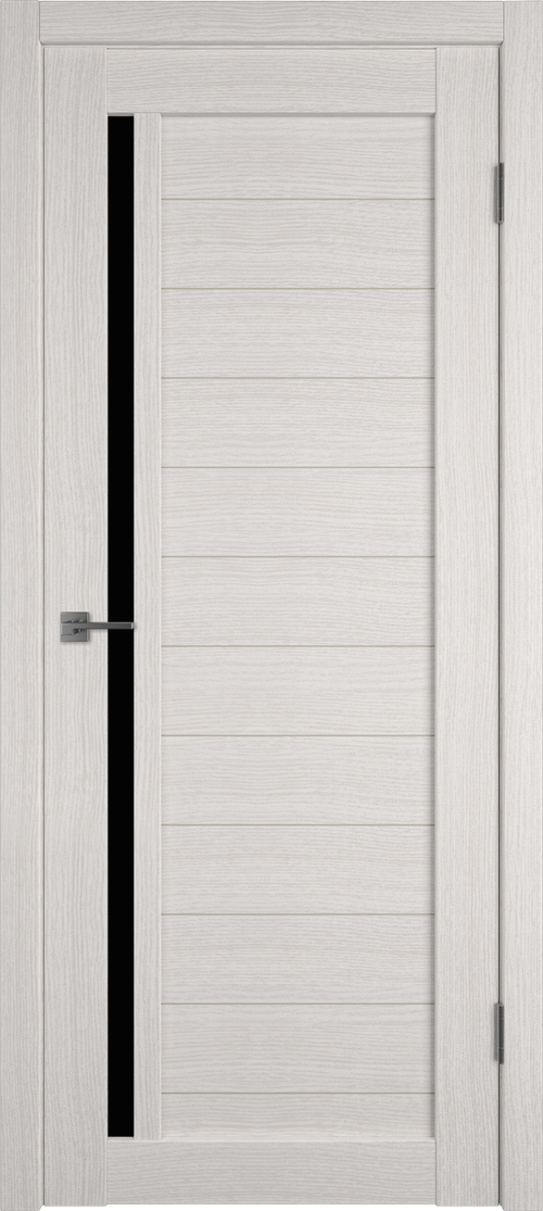 Дверь Atum 9 / Bianco / Black Gloss / Владимирские двери