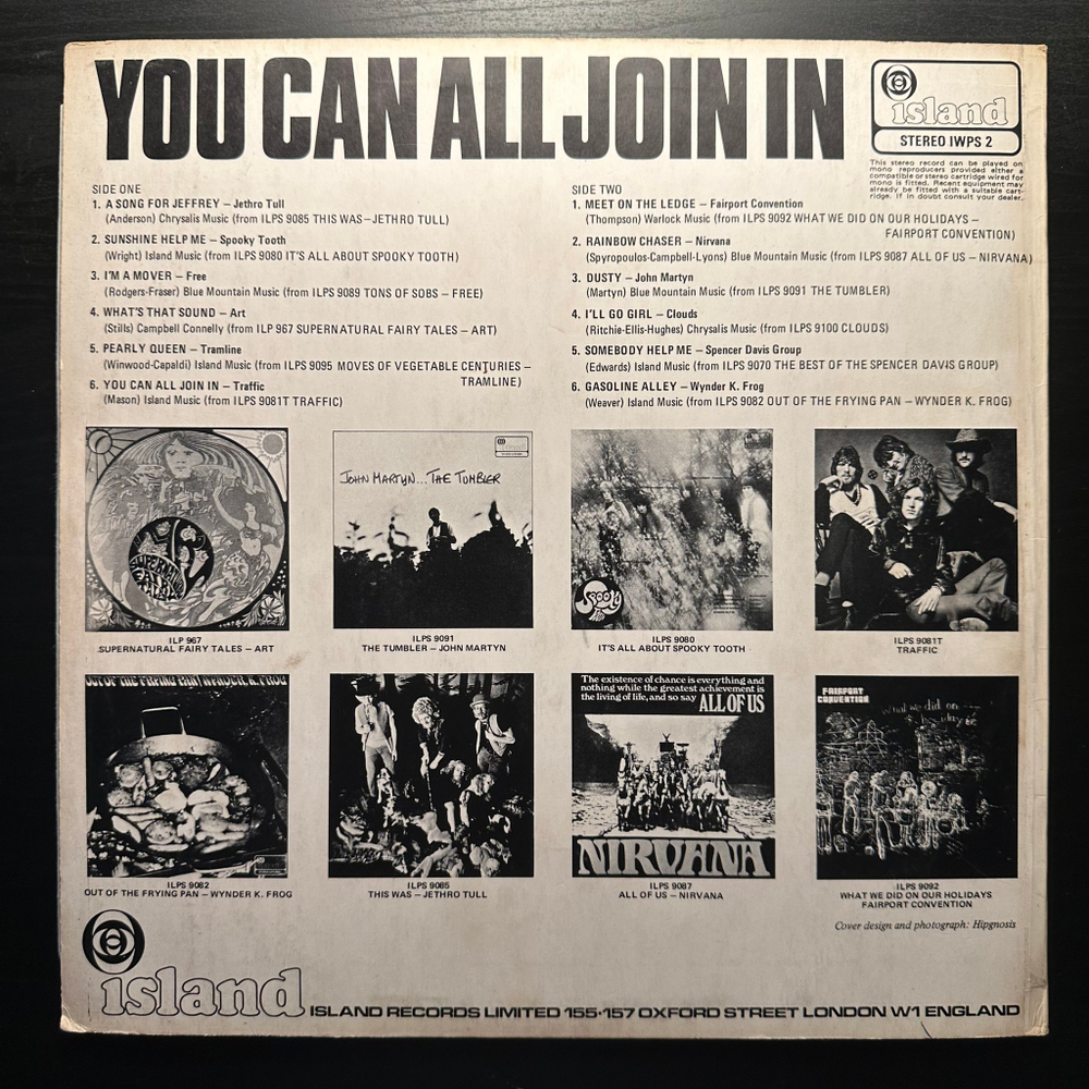 Сборник You Can All Join In (Англия 1969г.)