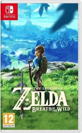 NSW The Legend of Zelda: Breath of the Wild (Б/У, без обложки, Полностью на русском языке)