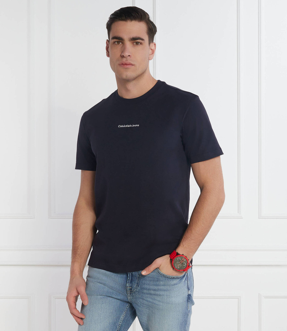 Футболка CALVIN KLEIN JEANS - темно-синий(J30J323483)