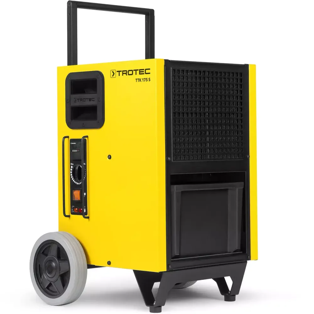 Осушитель воздуха TROTEC TTK 175 S мобильный - [до 50 л. за сутки / для S≈180 м²]