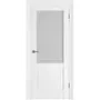 Межкомнатная дверь пэт Витон 02C white со стеклом