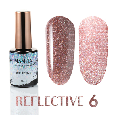 Manita Reflective Гель-лак светоотражающий №06,  10мл