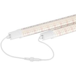 Светильник для растений, фитолампа светодиодная линейная ЭРА FITO-24W-Ra90-N полного спектра 24 Вт | Линейные фито светильники