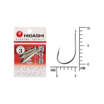 Крючок одинарный HIGASHI Umitanago ringed #1 Silver