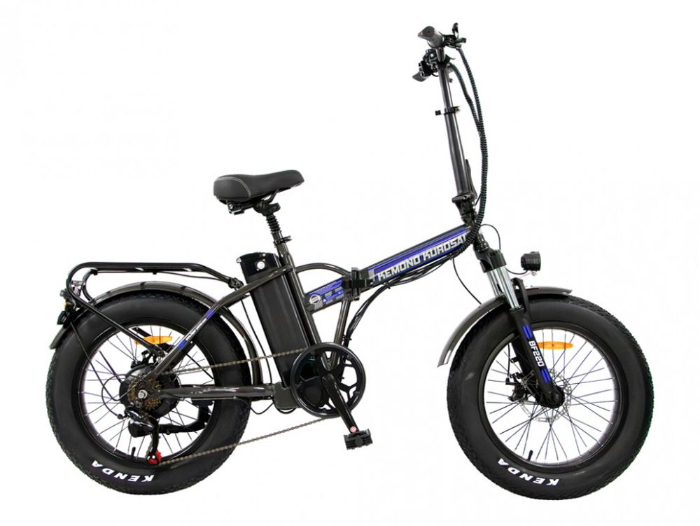 Электровелосипед HIPER KEMONO KUROSAI (R20FAT 500W 48V) складной, 7скор