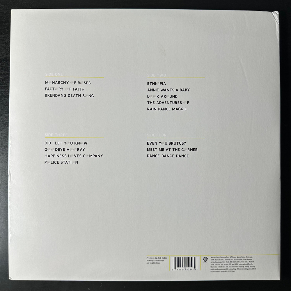 Red Hot Chili Peppers ‎– I'm With You 2LP (Европа 2011г.)
