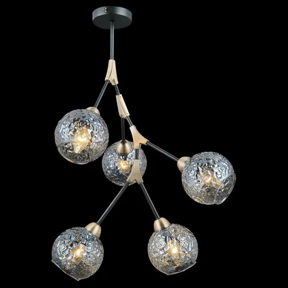 Потолочная люстра IL0263-5PSQ-79 BK AB ILLUMICO