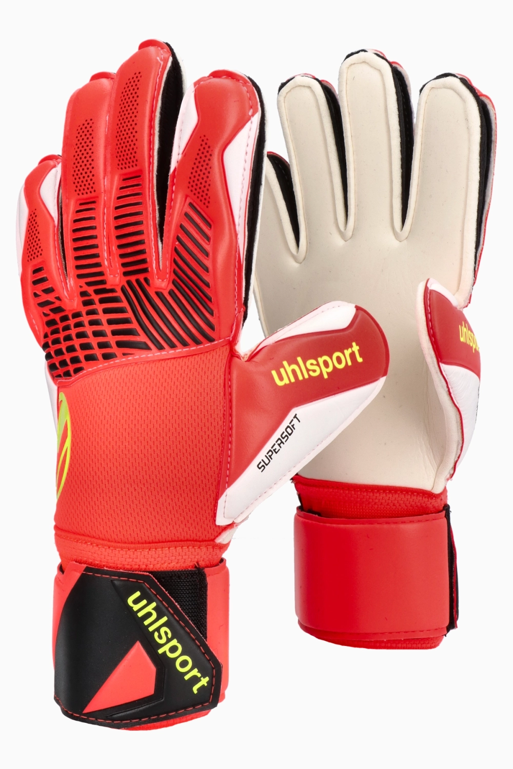 Вратарские перчатки Uhlsport FM ZNE Supersoft - красный