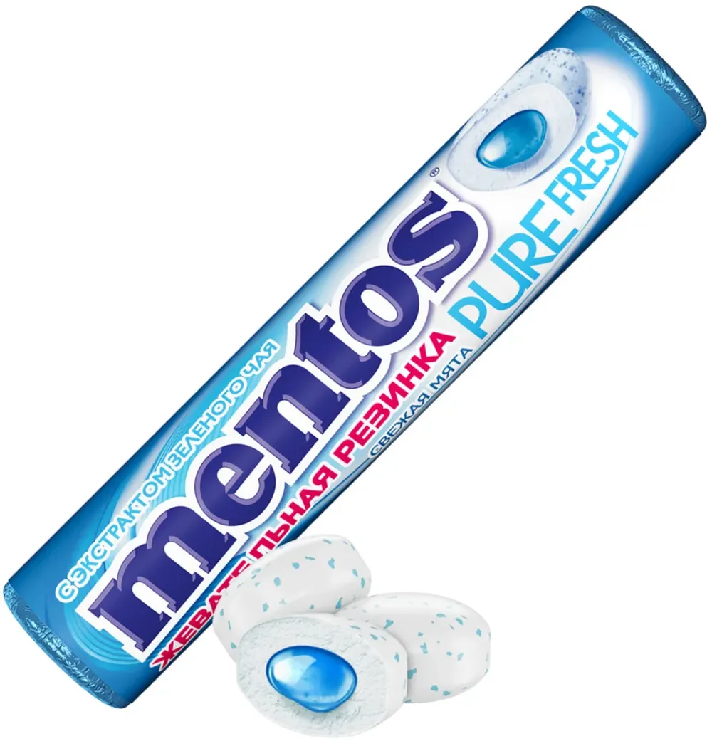 Ментос свежая мята роллс 15,5гр