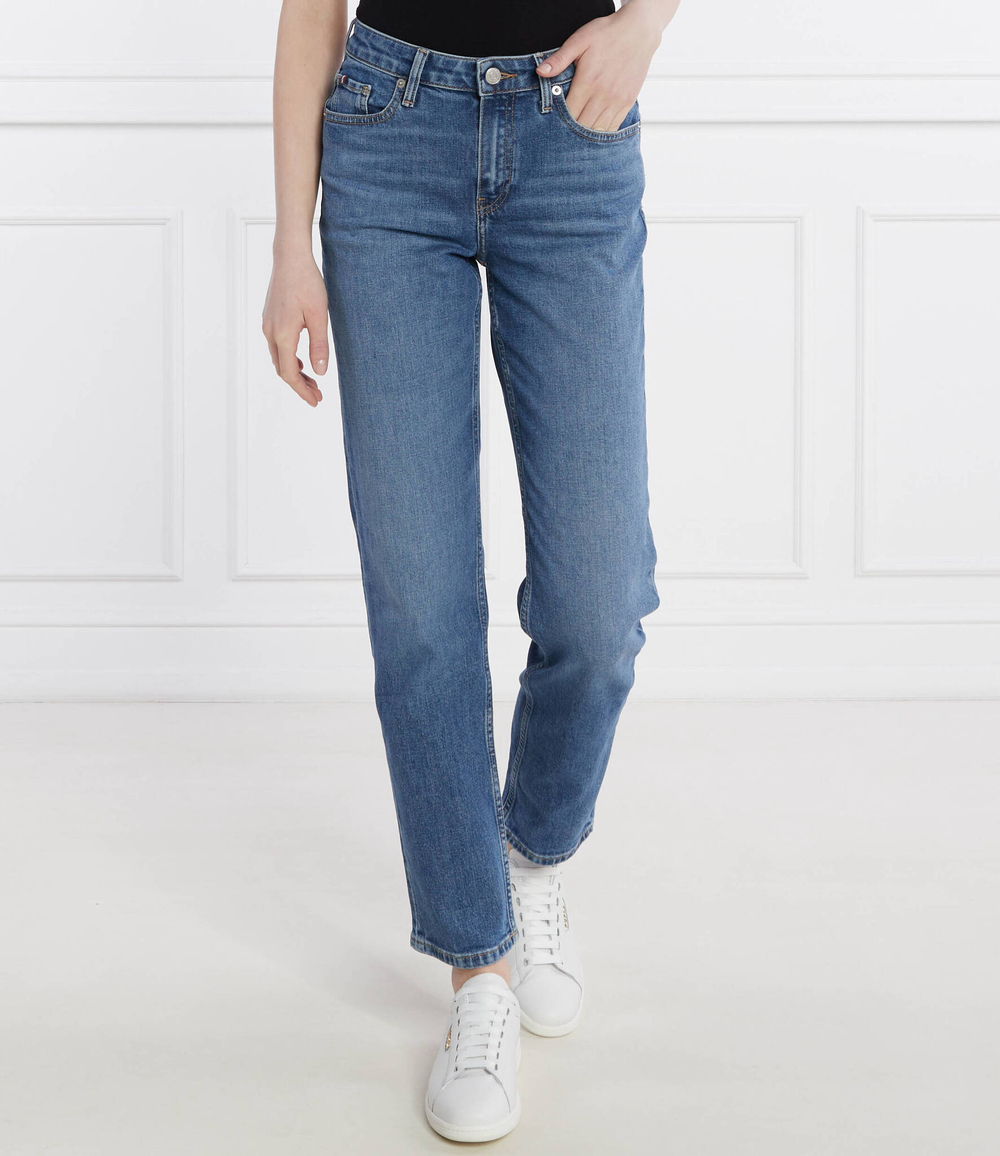 Джинсы CLASSIC RW MEL Tommy Hilfiger - голубой(WW0WW40634)
