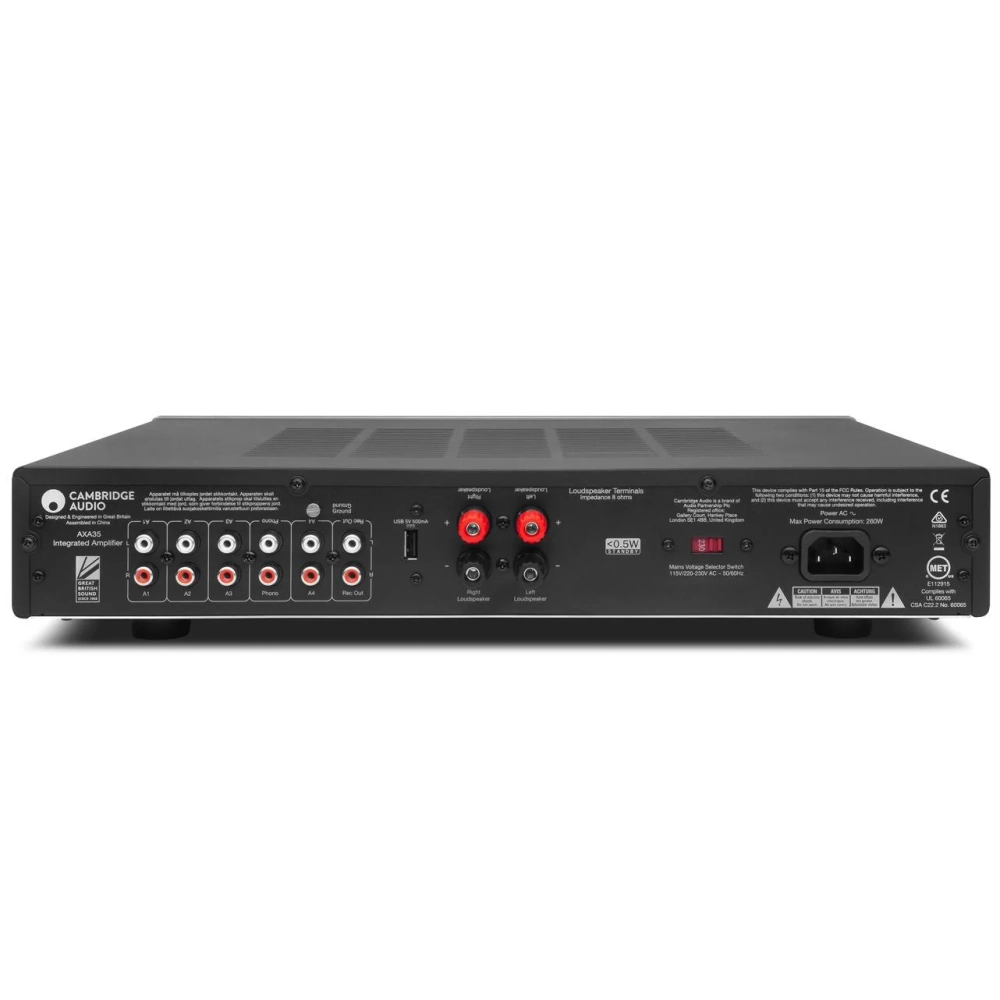 Cambridge Audio AXA35 — интегральный стереоусилитель