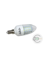 Светодиодная LED лампа С35 Е14 36LED 5W 10шт холод