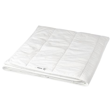 Евро одеяло IKEA STJARNSTARR (СТЭРНСТАРР), Стеганое, Летнее, Белый, 220x240 см