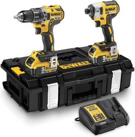 DeWalt DCK266P2 (шуруповерт, винтоверт, 2 АКБ, кейс)
