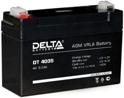 DELTA DT 4035 аккумулятор