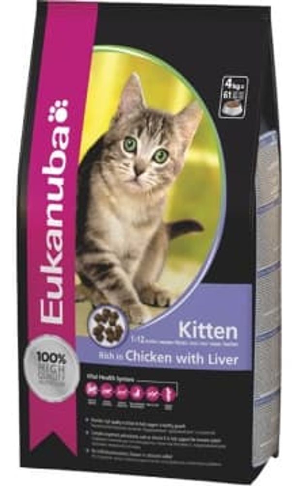 EUK Cat для котят с курицей 2 кг EUK Cat для котят с курицей 2 кг