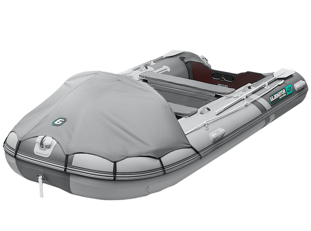 Лодка ПВХ Gladiator Active C420AL с алюминиевым полом -
