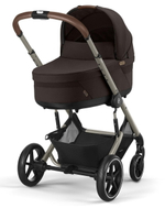 Коляска Cybex Balios S Lux TPE complete Cloud G Lava Grey 3 в 1 Chocolate Brown с дождевиками