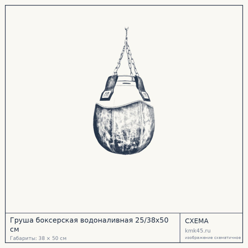 Груша боксерская водоналивная 25/38х50 см — от 40 000 ₽