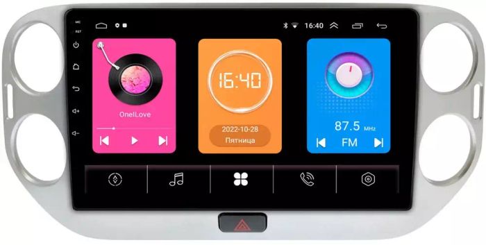 Магнитола для Volkswagen Tiguan 2011-2017 - GT10-077 на Android 10