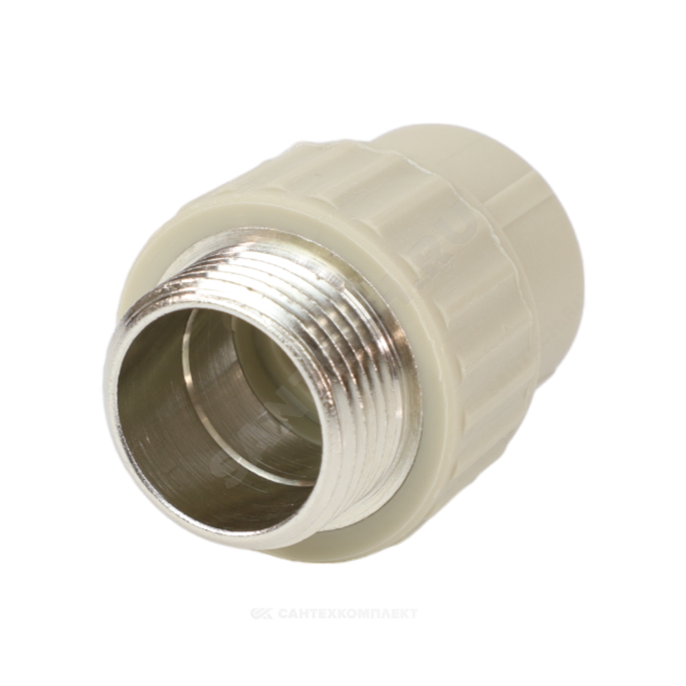 Муфта PP-R комбинированная серая Дн 40х1" НР VALFEX 10130040Г