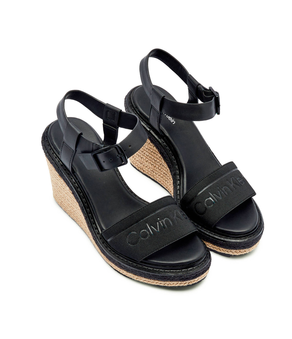 Босоножки на платформе Calvin Klein - черный(HW0HW02050)