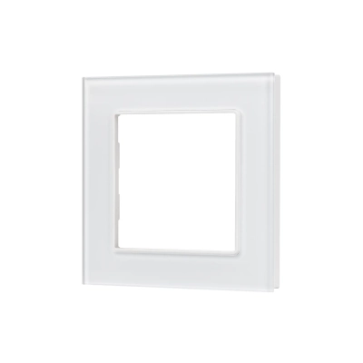 Рамка стеклянная FRM-GLARE-GS-1-WH (Arlight, -)