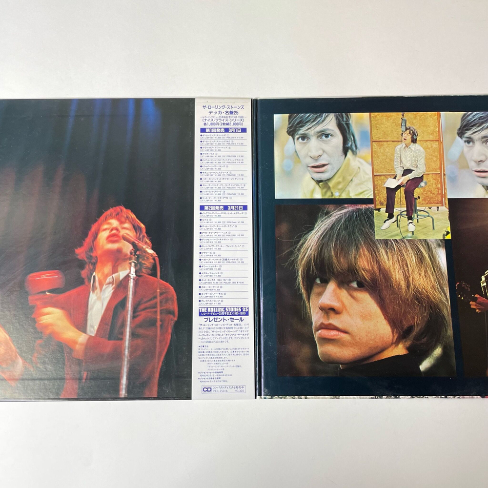 Винтажная виниловая пластинка LP The Rolling Stones Big Hits (High Tide And Green Grass) (Japan 1988) (I Can't Get No) Satisfaction