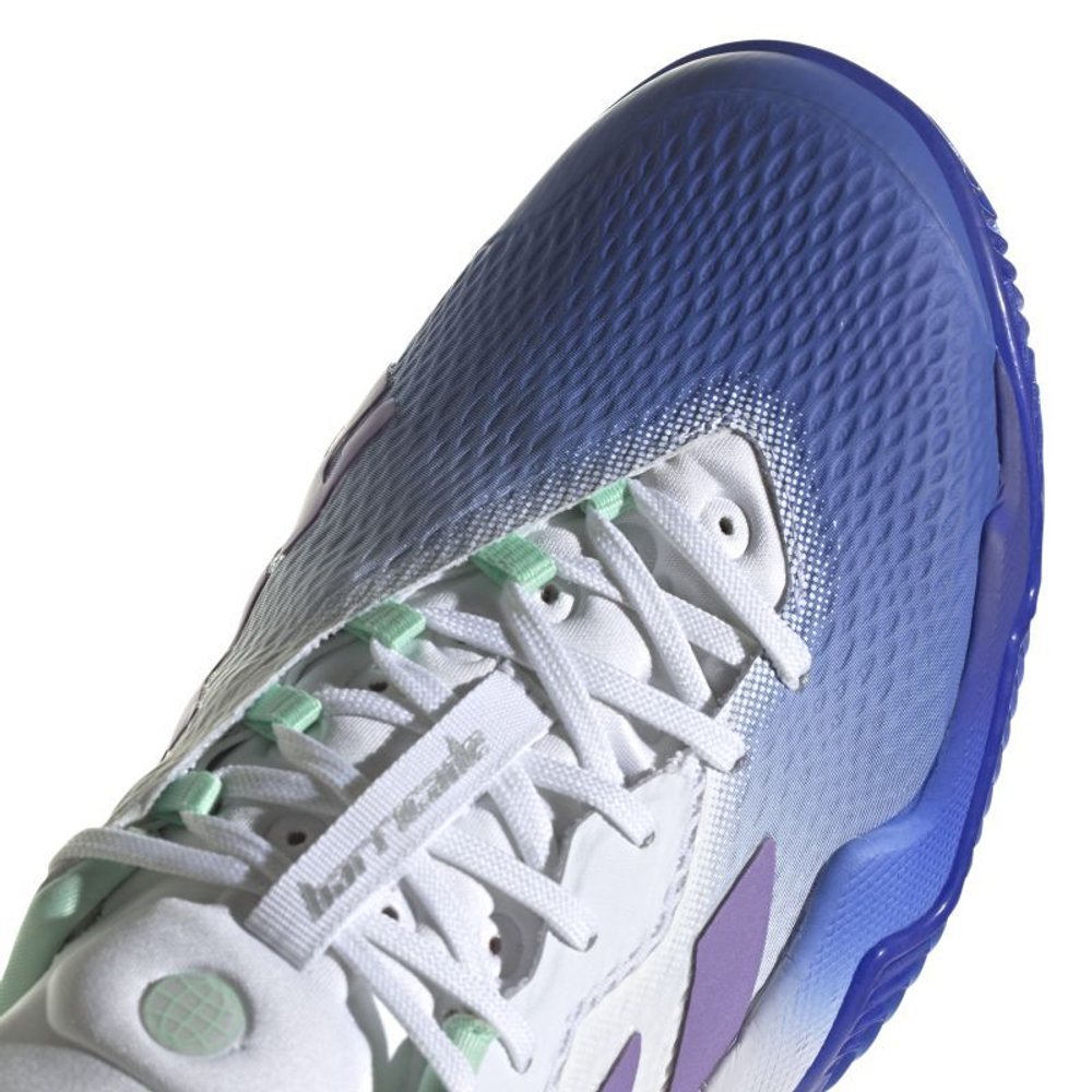 Женские Кроссовки теннисные Adidas Barricade W Clay - lucid blue/violet fusion/pulse mint