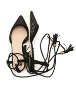 Кожаные босоножки Elisabetta Franchi - черный(SA96T22E2)