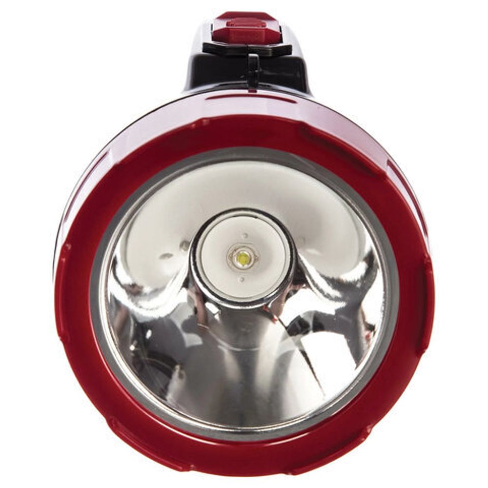 Фонарь аккумуляторный КОСМОС 5 Вт LED, выдвижная вилка, заряд от сети, KOCAc9105WLED