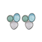 Серьги Possebon Azul, Q.Rose, Q.Verde A0292.20.7.17 S