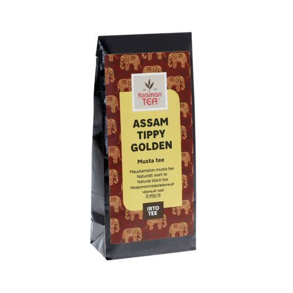 Чай черный ASSAM TIPPY GOLDEN FORSMAN TEA неароматизированный 60 г (из Финляндии)