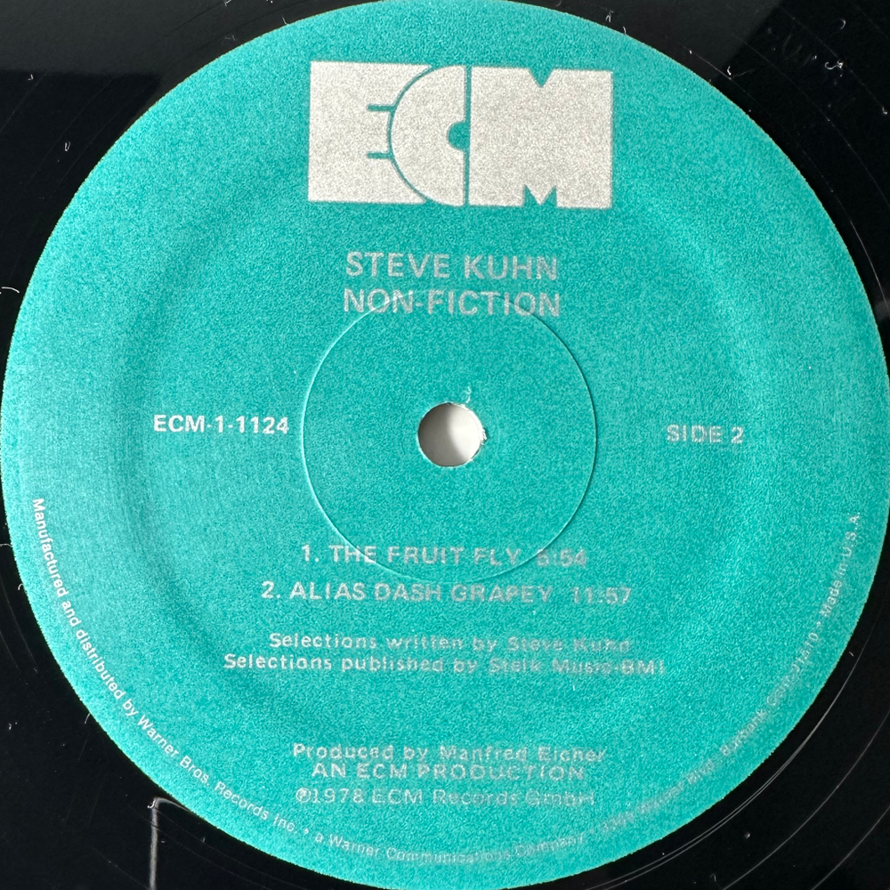 Steve Kuhn ‎– Non-Fiction (США 1978г.)