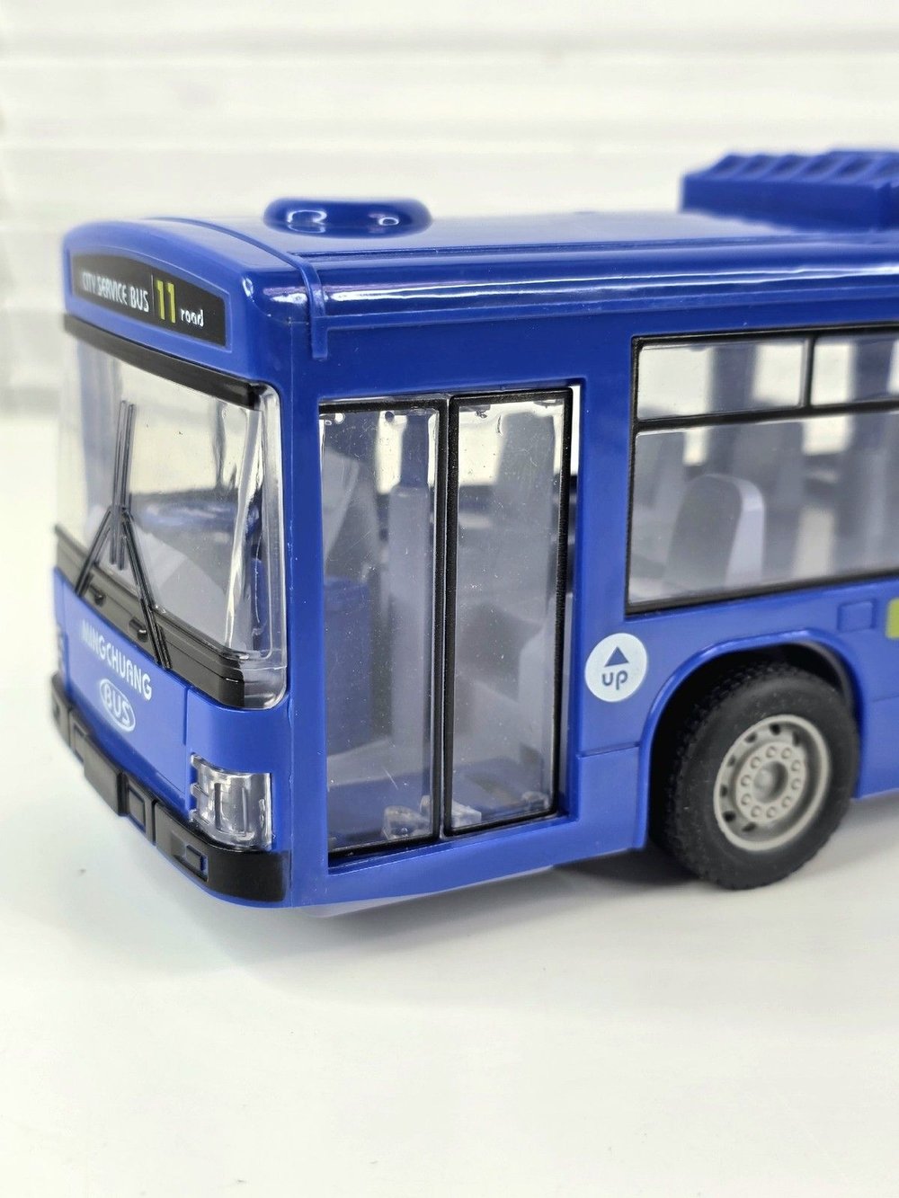 Игровая машинка Автобус со светом и звуком синий (202388598)