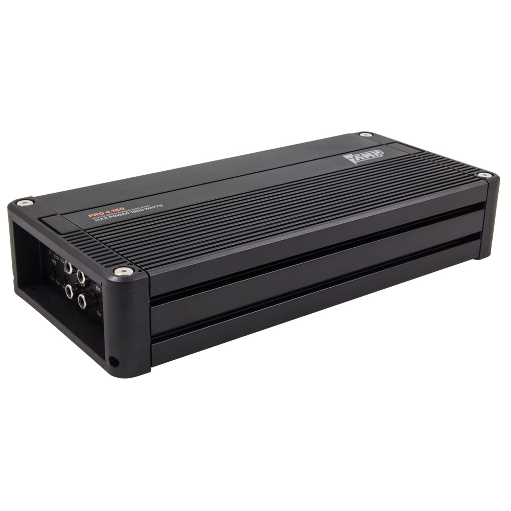 AMP PRO 4.150 (4 Ом-4x150 Вт, 2 Ом-4x230 Вт, МОСТ 4 Ом-2x460 Вт)