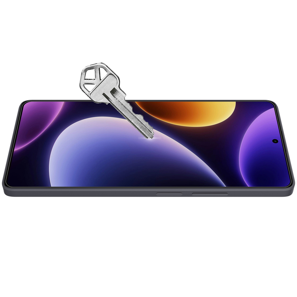 Защитное стекло с прозрачными рамками от Nillkin для Xiaomi Redmi Note 12 Turbo и Poco F5, серия H+Pro Anti-Explosion Glass Screen Protector