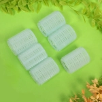 Бигуди липучки, 6шт., однотонные, цвет микс, d-4,5