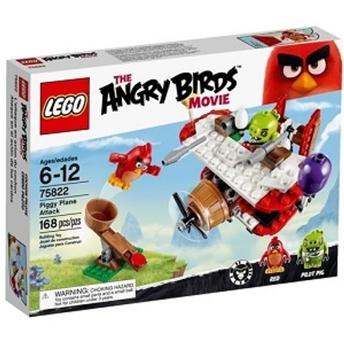 Конструктор LEGO The Angry Birds Movie 75822 Атака свинского самолета