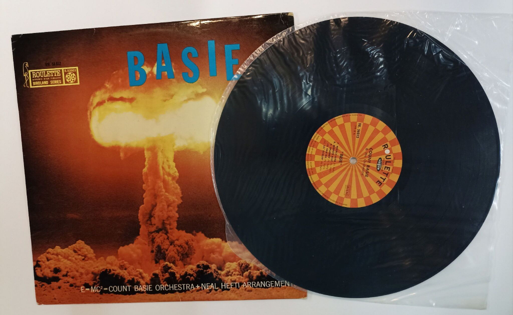 Винтажная виниловая пластинка LP Count Basie and His Orchestra Basie (France 1958)