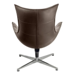 Кресло Bradex Home LOBSTER CHAIR латте искусственная замша, коричневый