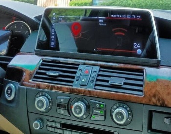 Магнитола для BMW 5-серия E60 2008-2010 CIC - Parafar PF5833a138/128 монитор 10.25" на Android 13, Быстрая, CarPlay, 4G SIM-слот