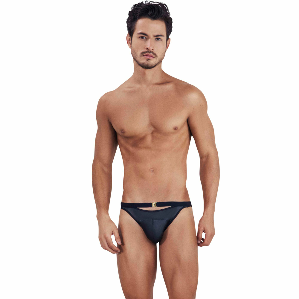 Черные мужские трусы-брифы с декоративным пояском Misty Brief (Размер: M) (Цвет: черный)