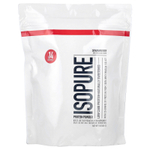 Isopure, протеиновый порошок с низким содержанием углеводов, клубника, 454 г (1 фунт)
