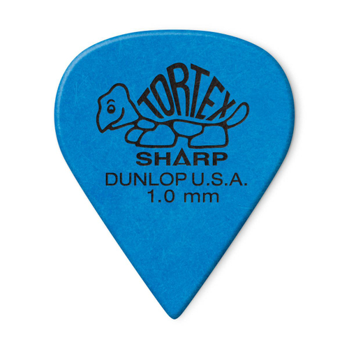 Dunlop 412R100 Tortex Sharp 72Pack медиаторы, толщина 1 мм, 72 шт.