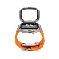 Корпус для Apple Watch SPIII45 - Титановый/Оранжевый