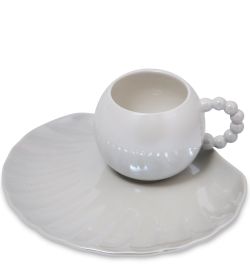 GAEM Art MUG-425/4 Чайная пара «Ракушка»
