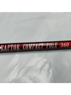 Удилище маховое стеклопластиковое б/к Raptor Compact Pole 360см